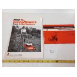 Allis Chalmers Snow Thrower Econo Mower Brochure