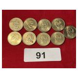 (10) Presidential Dollars