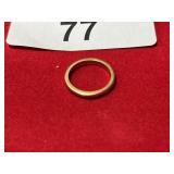 Unmarked Ladies Wedding Band