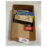 Vintage Cheese Mice Toothpicks & Dice