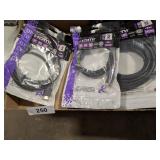 (3) Assorted Dura Pull HDMI Cords
