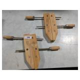 (2) Wood Clamps