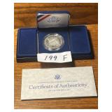 1987 Constitution Silver Dollar Proof -