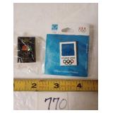 Olympic Souvenir Pins NBC WFIE Athens 2004