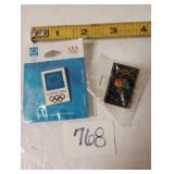 Olympic Souvenir Pins NBC WFIE Athens 2004