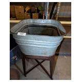 Wash Tub w/ Stand