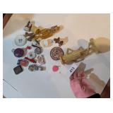 Mini Teacup & Saucer, Swingline Staples & Other