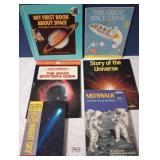 Night Sky Outer Space Moonwalk Books
