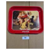 Vintage Santa Coca-Cola Tray