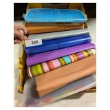 Assorted Accordian File Folders