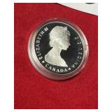 1985 Canadian Silver Dollar Cameo Proof