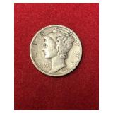 1945 S Mercury Dime