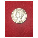 1942 Mercury Dime