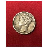 1941 Mercury Dime