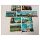 Washington DC Postcards Unused Monuments