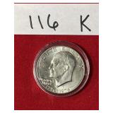 1976 S Var. 1 Eisenhower Dollar