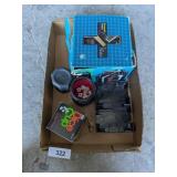 Poker Chips, Dice Cup & Other