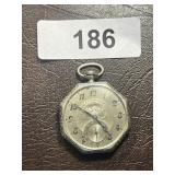 Illinois Octagonal Pocket Watch