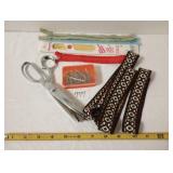Pinking Shears Sewing Pins Zippers