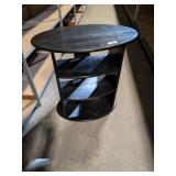 Black Wood TV / Stereo Stand