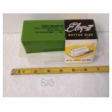 Elegant Butter Dish Park Meadow Meats Advertising