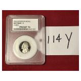 Proof 70 2003 Jefferson Nickel cameo