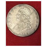 1836 Capped Bust Half Dollar VF