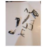 Wrist Slingshots, Knives & Brass Knuckles