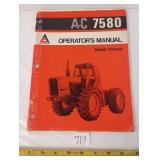 Allis Chalmers AC 7580 Tractor Manual