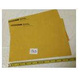 (2) Norfolk Southern Envelopes 7" x 10"