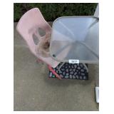 Small Outdoor Patio Table w/ Child