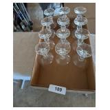 (12) Stemmed Glasses