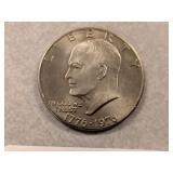 1776-1976 Eisenhower Bicentennial Dollar