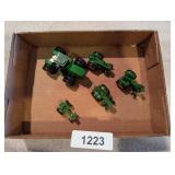 (5) John Deere Tractor Toys