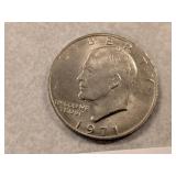 1971 D Eisenhower Dollar Coin