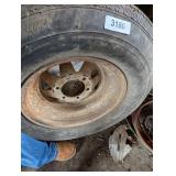 Goodyear Power Streak Tire & Rim H78- 15ST