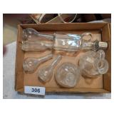 Assorted Glass Bottles