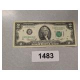 1976 Series $2 USD Bill