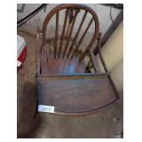 Vintage Wooden High Chair