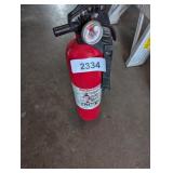 Fire Extinguisher Has Charge
