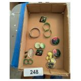 Earrings & Quartz Watch