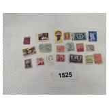 Assorted Postmarked Stamps: DW Griffith,