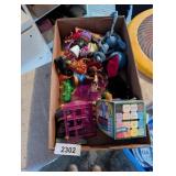 Oversized Frisbee, Sidewalk Chalk & Plastic Toys