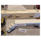 Ertl Kenworth Cab w/ Trailer Diecast/Metal