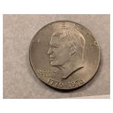 1776-1976 D Eisenhower Bicentennial Dollar