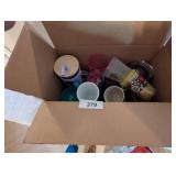 Assorted Plastic & Glass Cups