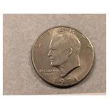 1971 D Eisenhower Dollar Coin