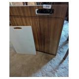 (2) Cutting Boards (1 Wooden & Other is Plastic)