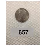 1972 Eisenhower One Dollar Coin