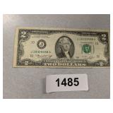 1976 Series $2 USD Bill